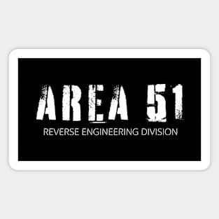 Area 51 Reverse Engineering Division Magnet